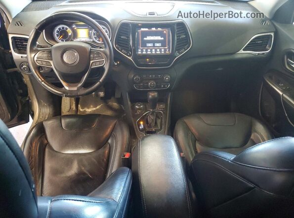 1C4PJMDX8KD350904 2019 JEEP CHEROKEE Gray Widok deski rozdzielczej