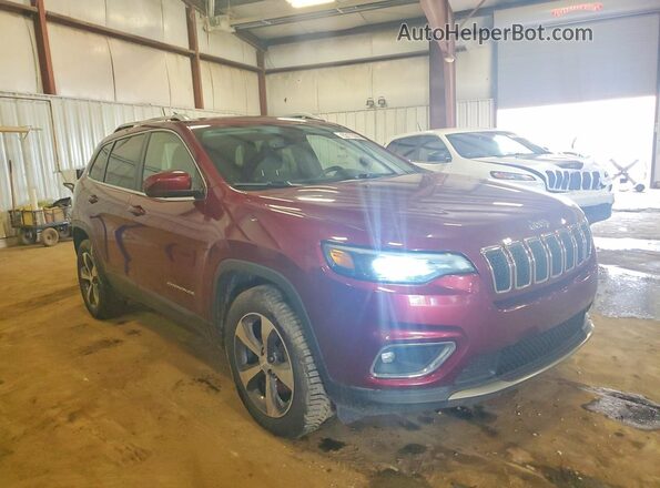 1C4PJMDX8KD360980 2019 JEEP CHEROKEE Maroon Առջևի աջ