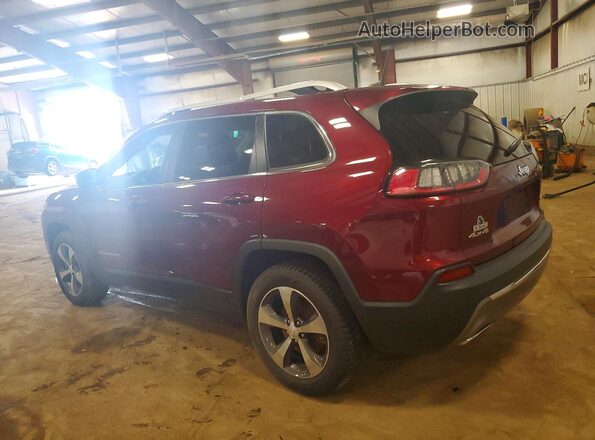 1C4PJMDX8KD360980 2019 JEEP CHEROKEE Maroon Հետևի ձախ