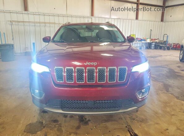 1C4PJMDX8KD360980 2019 JEEP CHEROKEE Maroon Դիմացի տեսք