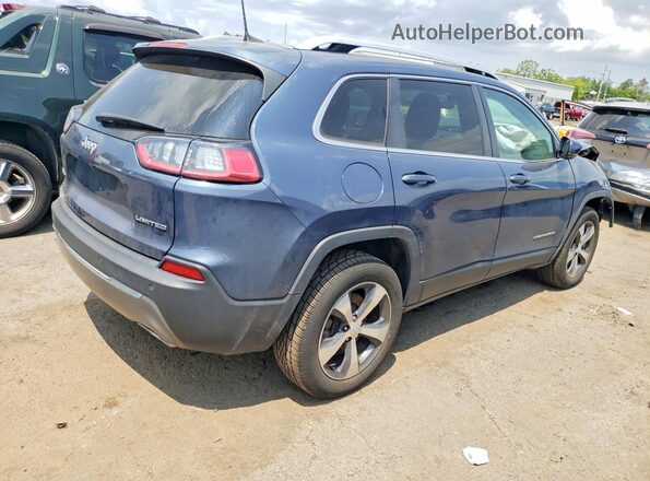 1C4PJMDX8KD480259 2019 JEEP CHEROKEE Blue Задня права чверть