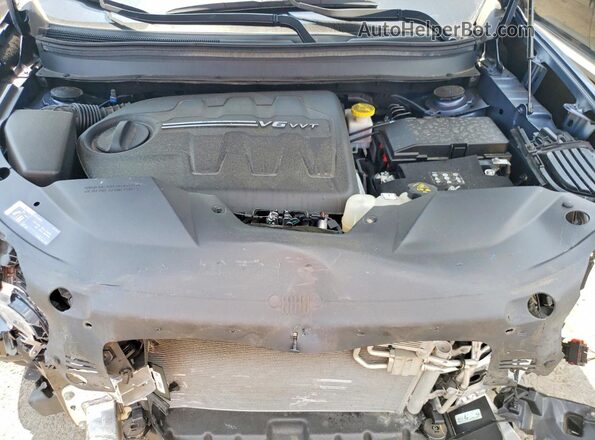 1C4PJMDX8KD480259 2019 JEEP CHEROKEE Blue Вид підкапотного простору