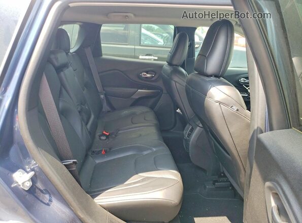 1C4PJMDX8KD480259 2019 JEEP CHEROKEE Blue Вид задньої частини салону