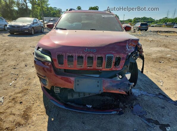 1C4PJMDX8LD617668 2020 JEEP CHEROKEE Burgundy Front view