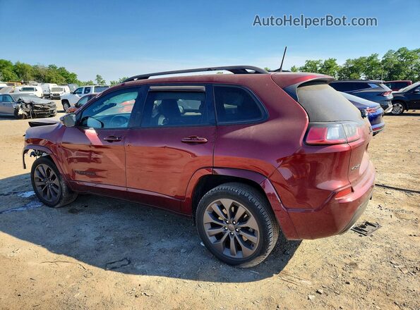 1C4PJMDX8LD617668 2020 JEEP CHEROKEE Burgundy Rear left