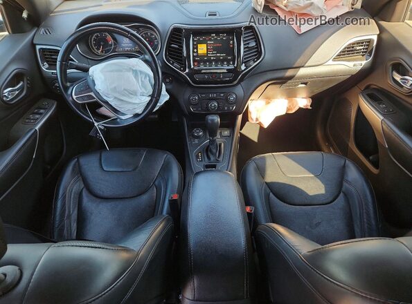 1C4PJMDX8LD617668 2020 JEEP CHEROKEE Burgundy Dashboard view