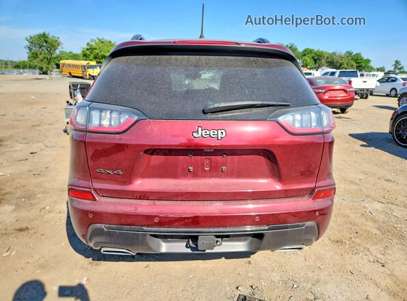 1C4PJMDX8LD617668 2020 JEEP CHEROKEE Burgundy Rear view