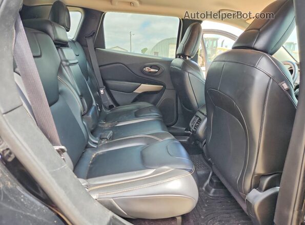 1C4PJMDX9JD541049 2018 JEEP CHEROKEE Черный Вид задних сидений
