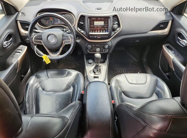 1C4PJMDX9JD541049 2018 JEEP CHEROKEE Черный Вид панели приборов