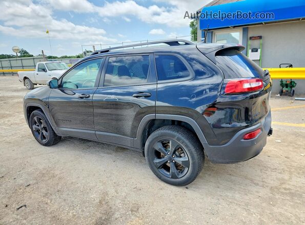 1C4PJMDX9JD541049 2018 JEEP CHEROKEE Черный Задняя левая четверть