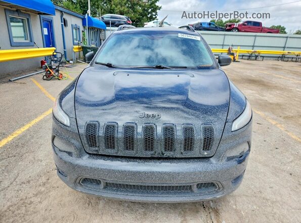 1C4PJMDX9JD541049 2018 JEEP CHEROKEE Черный Вид спереди