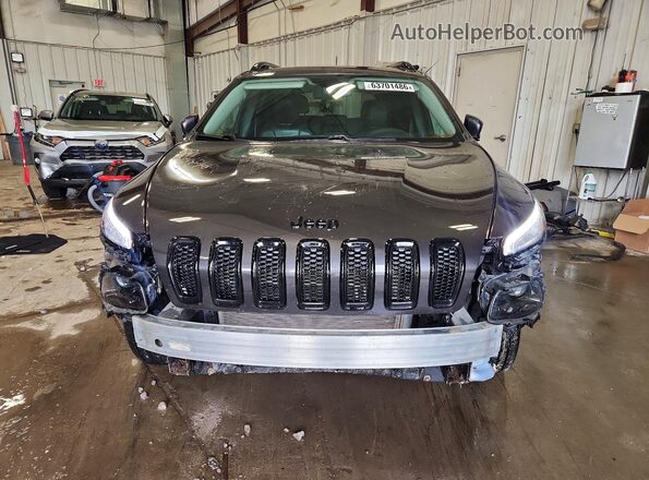 1C4PJMDX9JD546882 2018 JEEP CHEROKEE Black წინა ხედი