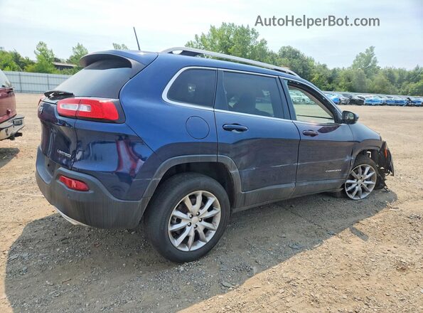 1C4PJMDX9JD554741 2018 JEEP CHEROKEE Blue Հետևի աջ