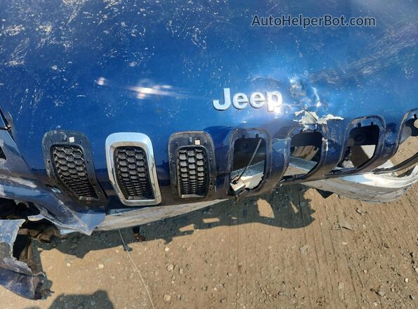 1C4PJMDX9JD554741 2018 JEEP CHEROKEE Blue Շարժիչի բաժամունքի տեսք