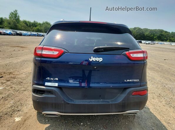 1C4PJMDX9JD554741 2018 JEEP CHEROKEE Blue Հետևի տեսք