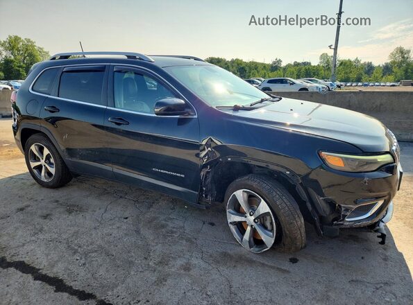 1C4PJMDX9KD282323 2019 JEEP CHEROKEE Black Front right