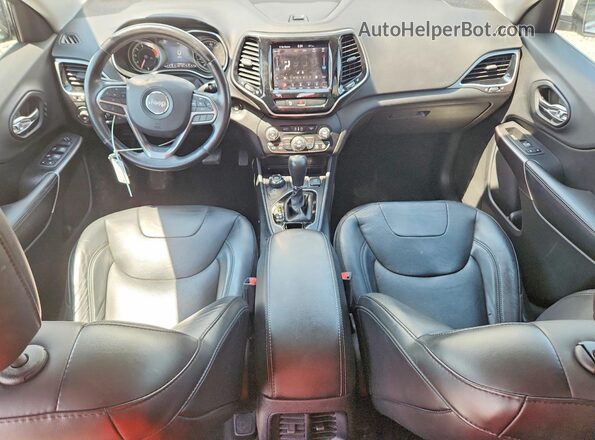 1C4PJMDX9KD391297 2019 JEEP CHEROKEE White წინა პანელის ხედი