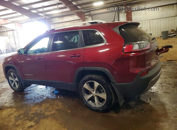 1C4PJMDX9KD430518 2019 JEEP CHEROKEE Бордовый Задняя левая четверть