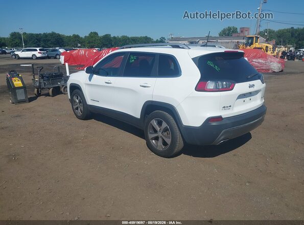 1C4PJMDX9KD441874 2019 JEEP CHEROKEE White Trasero izquierdo