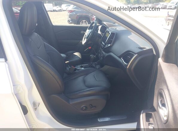 1C4PJMDX9KD441874 2019 JEEP CHEROKEE White Vista interior delantera