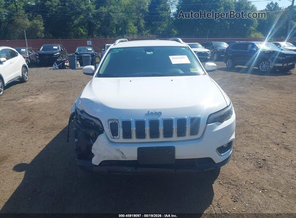 1C4PJMDX9KD441874 2019 JEEP CHEROKEE White Vista del cuadro de instrumentos