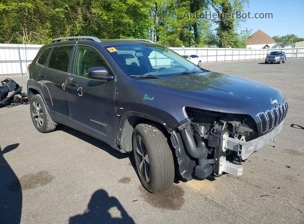 1C4PJMDX9KD491304 2019 JEEP CHEROKEE Серый Передняя правая четверть