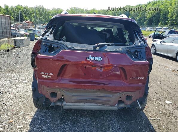 1C4PJMDX9LD563894 2020 JEEP CHEROKEE Red Rear view