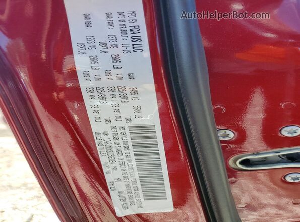 1C4PJMDX9LD563894 2020 JEEP CHEROKEE Red Engine compartment view