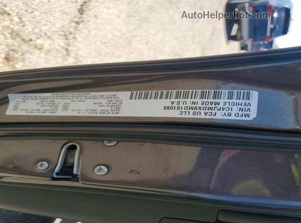 1C4PJMDX9MD181088 2021 JEEP CHEROKEE Gray VIN կոդի պիտակի տեսք