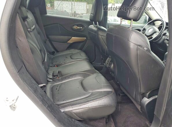 1C4PJMDXXJD616924 2018 JEEP CHEROKEE Белый Вид задней части салона