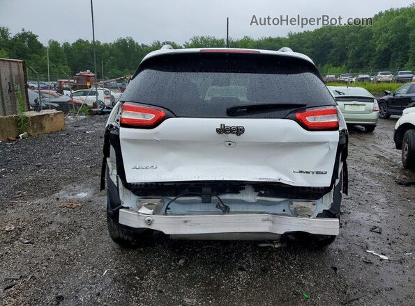 1C4PJMDXXJD616924 2018 JEEP CHEROKEE Белый Вид сзади