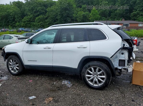 1C4PJMDXXJD616924 2018 JEEP CHEROKEE Белый Задняя левая четверть