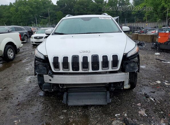 1C4PJMDXXJD616924 2018 JEEP CHEROKEE Белый Вид спереди