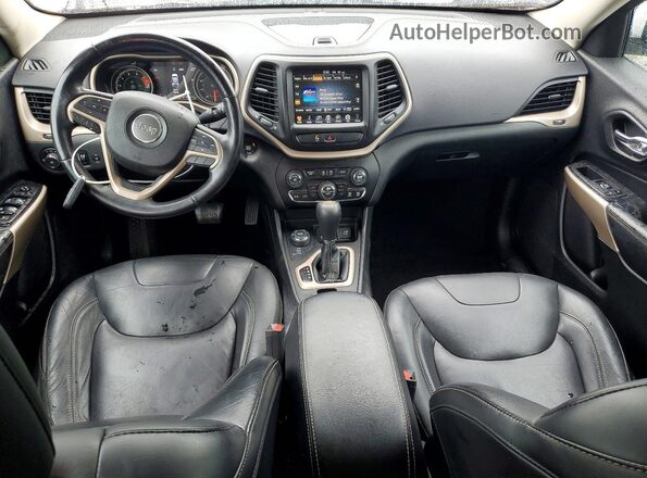 1C4PJMDXXJD616924 2018 JEEP CHEROKEE Белый Вид панели приборов