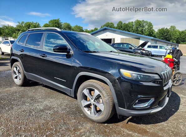 1C4PJMDXXKD465830 2019 JEEP CHEROKEE Черный Передняя правая четверть