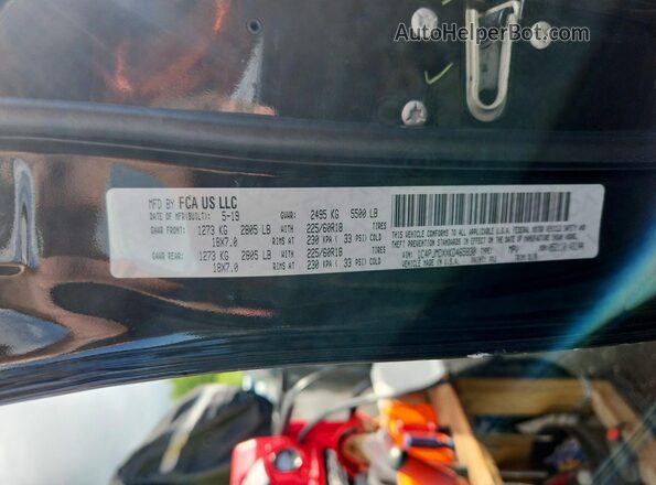 1C4PJMDXXKD465830 2019 JEEP CHEROKEE Черный Вид наклейки с VIN-кодом