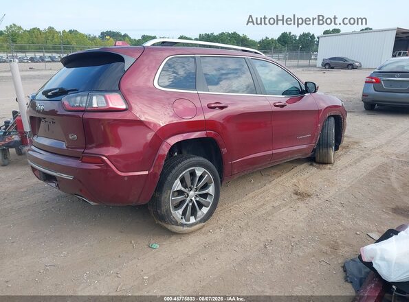 1C4PJMJN6KD487178 2019 JEEP CHEROKEE Red Задня права чверть