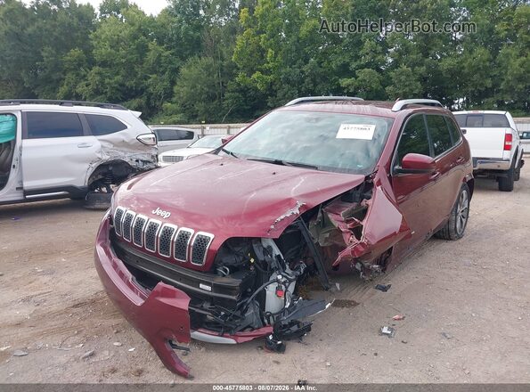 1C4PJMJN6KD487178 2019 JEEP CHEROKEE Red Вид спереду