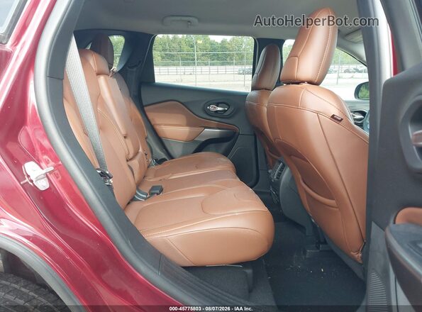 1C4PJMJN6KD487178 2019 JEEP CHEROKEE Red Вид наклейки з VIN-кодом