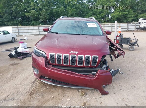 1C4PJMJN6KD487178 2019 JEEP CHEROKEE Red Вид панелі приладів
