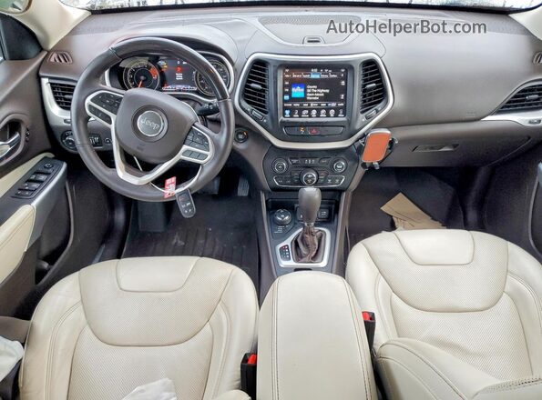 1C4PJMJS0HW601615 2017 JEEP CHEROKEE White წინა პანელის ხედი