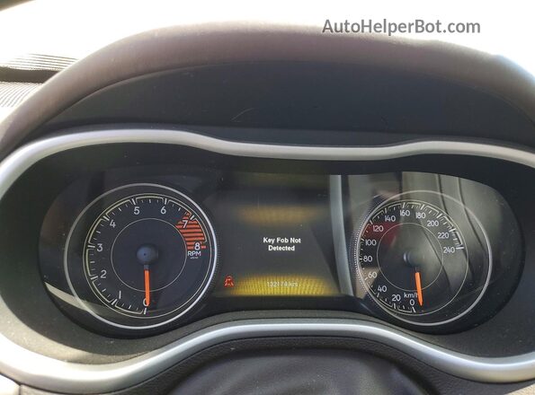 1C4PJMJS7GW372414 2016 JEEP CHEROKEE White Instrument cluster view