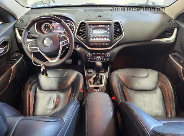 1C4PJMJS8HW606173 2017 JEEP CHEROKEE White Widok deski rozdzielczej