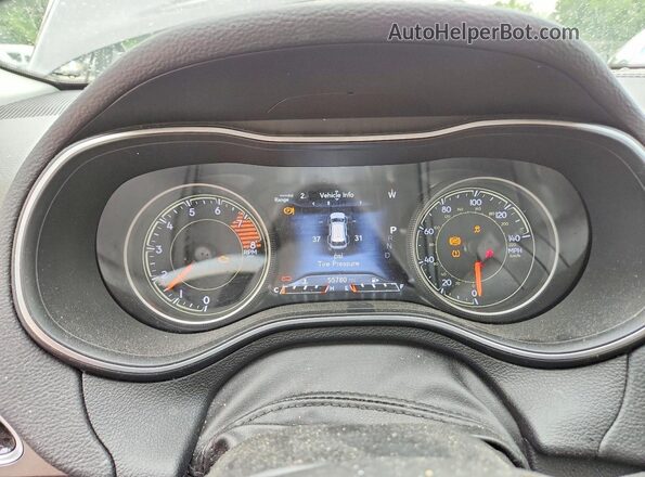 1C4PJMJX1KD160933 2019 JEEP CHEROKEE Gray Widok zestawu wskaźników