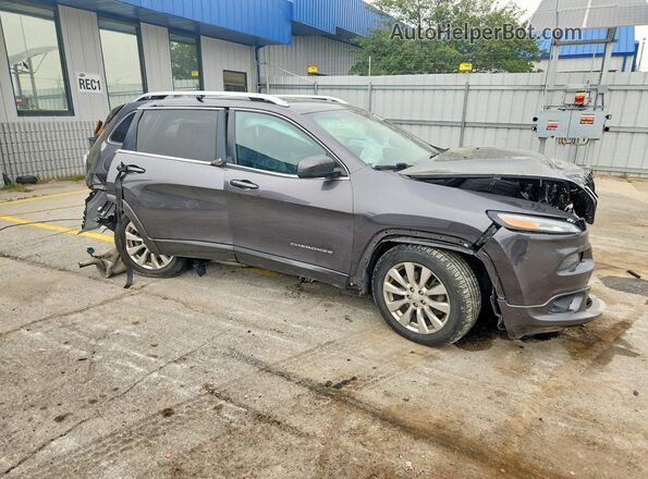 1C4PJMJX8JD594507 2018 JEEP CHEROKEE Gray Przód prawy