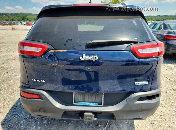 1C4PJMLB0JD547215 2018 JEEP CHEROKEE Black Вид ззаду