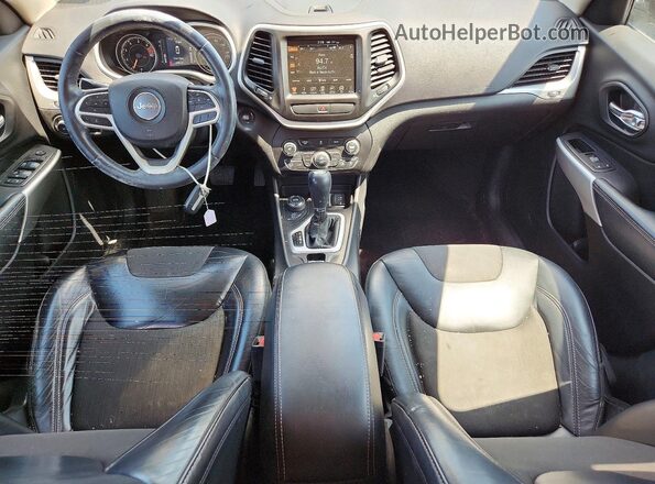 1C4PJMLB0JD547215 2018 JEEP CHEROKEE Black Вид панелі приладів