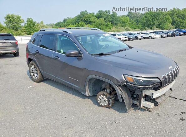 1C4PJMLB0KD256375 2019 JEEP CHEROKEE Угольный Передняя правая четверть