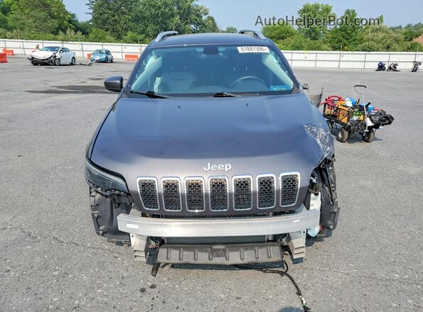 1C4PJMLB0KD256375 2019 JEEP CHEROKEE Угольный Вид спереди