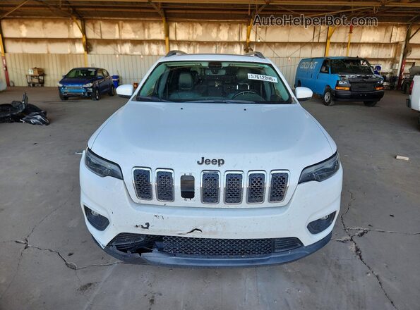 1C4PJMLB0LD619971 2020 JEEP CHEROKEE White Դիմացի տեսք
